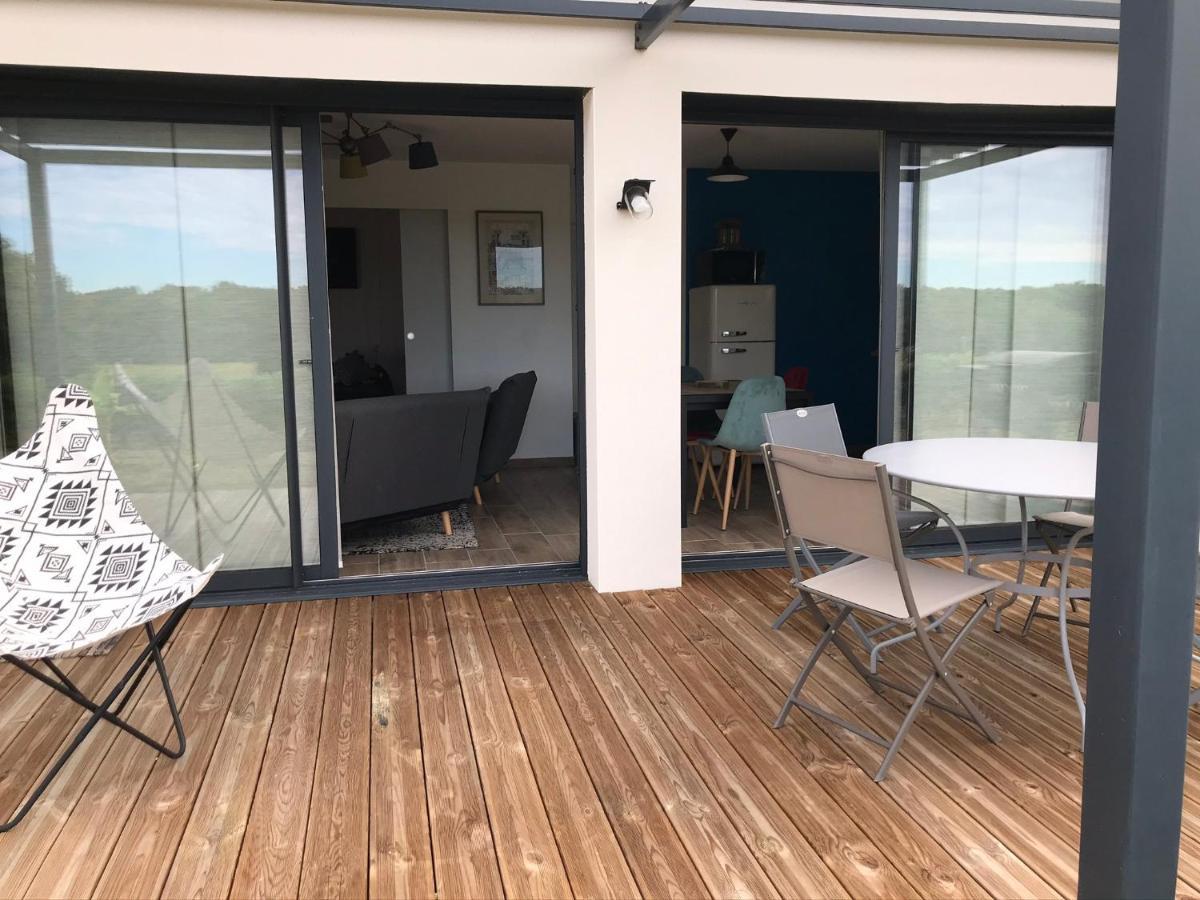 Les Paillotes Des Iles Et Re Villa Saint-Simon-de-Bordes Bagian luar foto